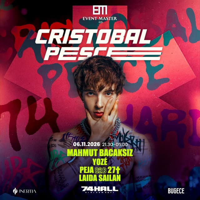 هارد تکنو با CRISTOBAL PESCE در استانبول 