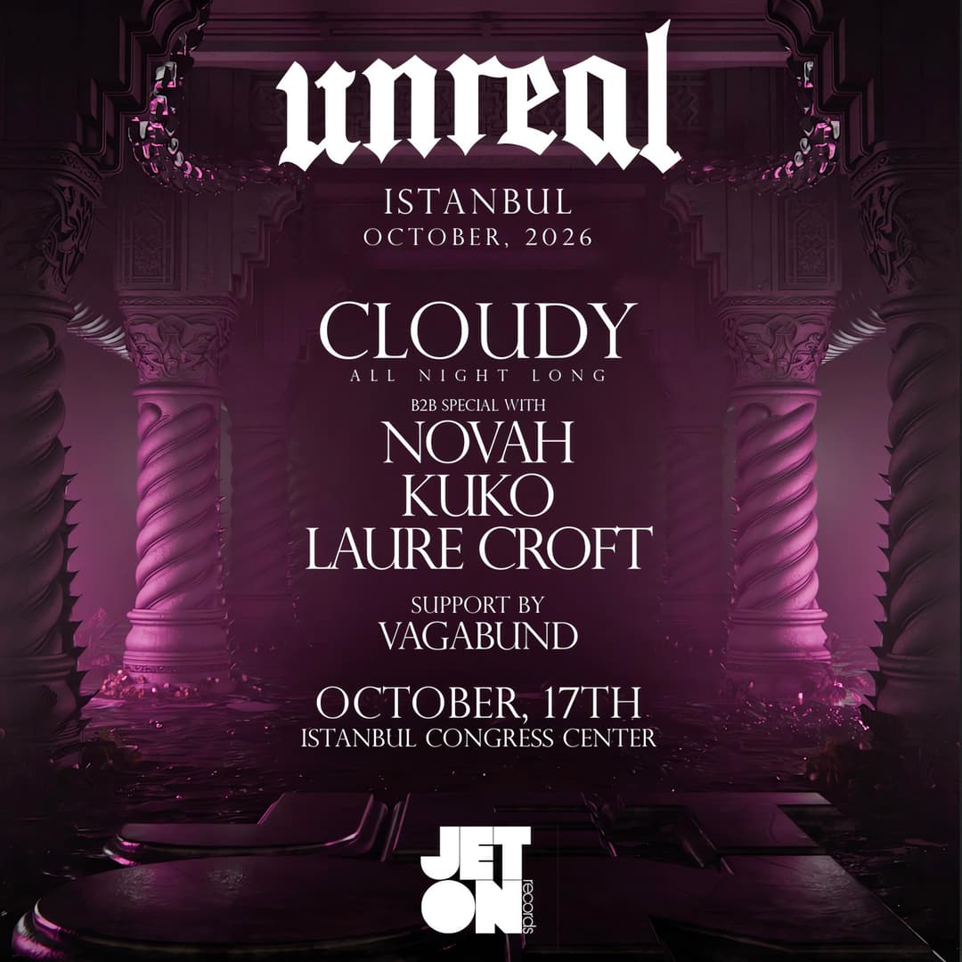 پارتی هارد تکنو با CLOUDY در استانبول