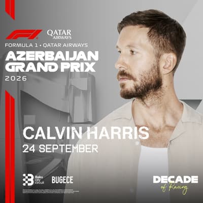 اجرای زنده Calvin Harris در باکو