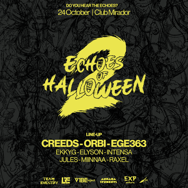 هارد تکنو در هالووین با ECHOES OF HALLOWEEN II I Creeds — آنکارا