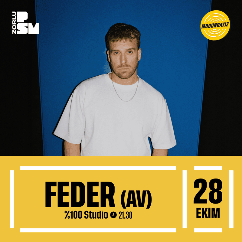 کنسرت Feder — استانبول
