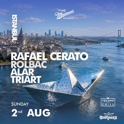 یات پارتی Dxbboatparty x Techno & Chill — استانبول ترکیه