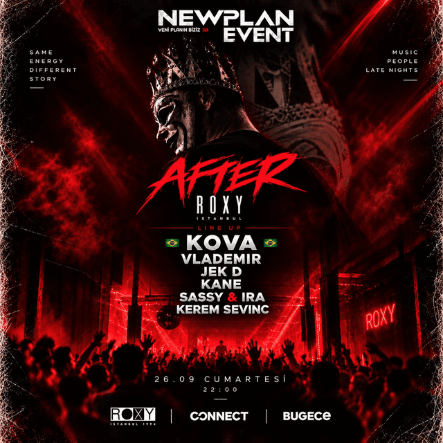 مهمانی AFTER ROXY – استانبول