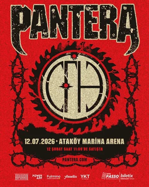 کنسرت Pantera — استانبول