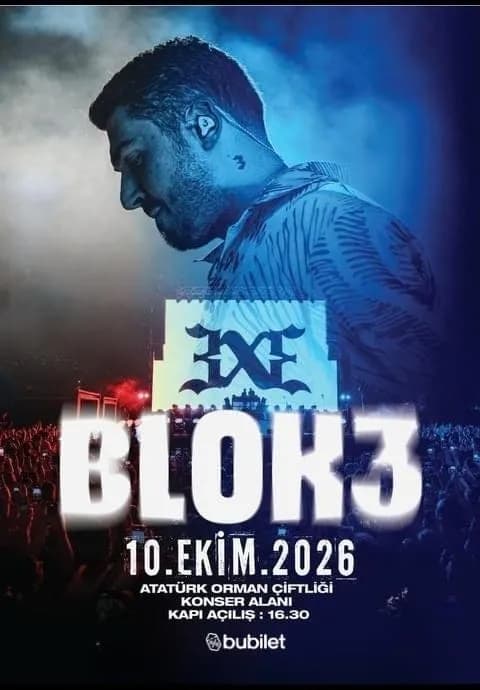 کنسرت Blok3 در آنتالیا