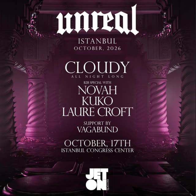 پارتی هارد تکنو با CLOUDY در استانبول