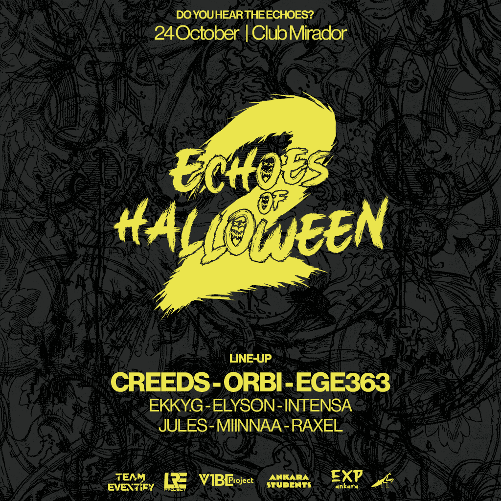 هارد تکنو در هالووین با ECHOES OF HALLOWEEN II I Creeds — آنکارا